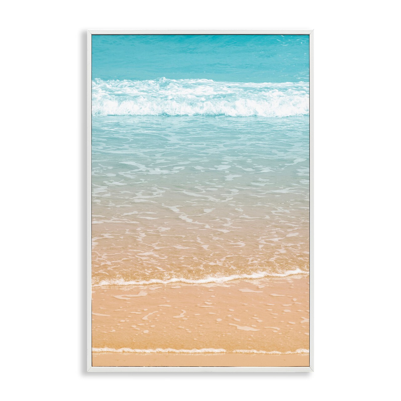 Stupell Industries Clear Summer Waters Framed Giclee Wall Art Design by Nataly White